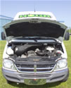 Picture of a bio-diesel van.