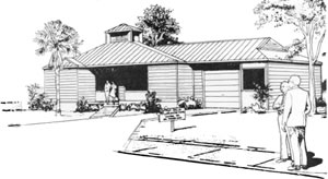 Rendering of house