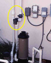 Solar pool system valves