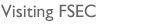 Stylized Text: Visiting FSEC