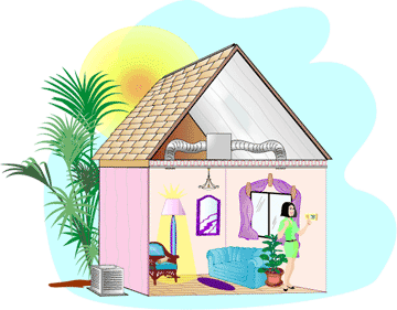 Building Performance Matters: cross section of house