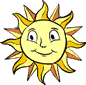 Sun graphic