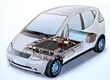 Picture of Necar concept hydrogen car.