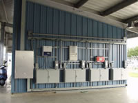 Picture of FSEC's inverter test lab.