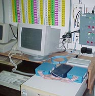 Photo of control room.