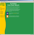 Picture of the Southeast Green Power Network website.