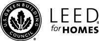 Logo for LEED for Homes.