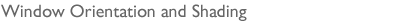 Stylized Text: Window Orientation and Shading.