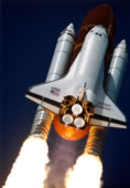 Picture of NASA Space Shuttle Endeavor