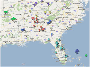 SSTN Partners map