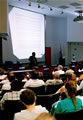 Picture of a lecture at the FSEC auditorium.