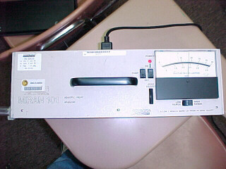 Picture of Tracer Gas Instrumentation.