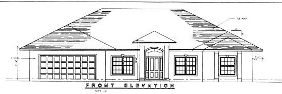 Picture of Front Plan.