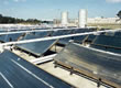 Picture of a solar hot water system at a Florida Department of Corrections facility.