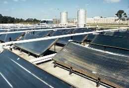 Solar collector array